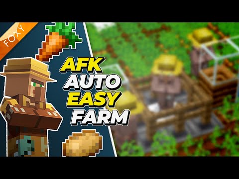 Thumbnail For One Chunk Carrot & Potato Farm MCPE | Bedrock Edition Tutorial