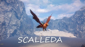 Riders of Icarus taming Scalleda