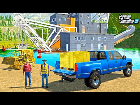 I BOUGHT AN ABANDONED GOLD DREDGE FOR $3,000,000 (100 YEARS OLD)! | FS22