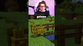 The NEW Wheat Golem inside Minecraft