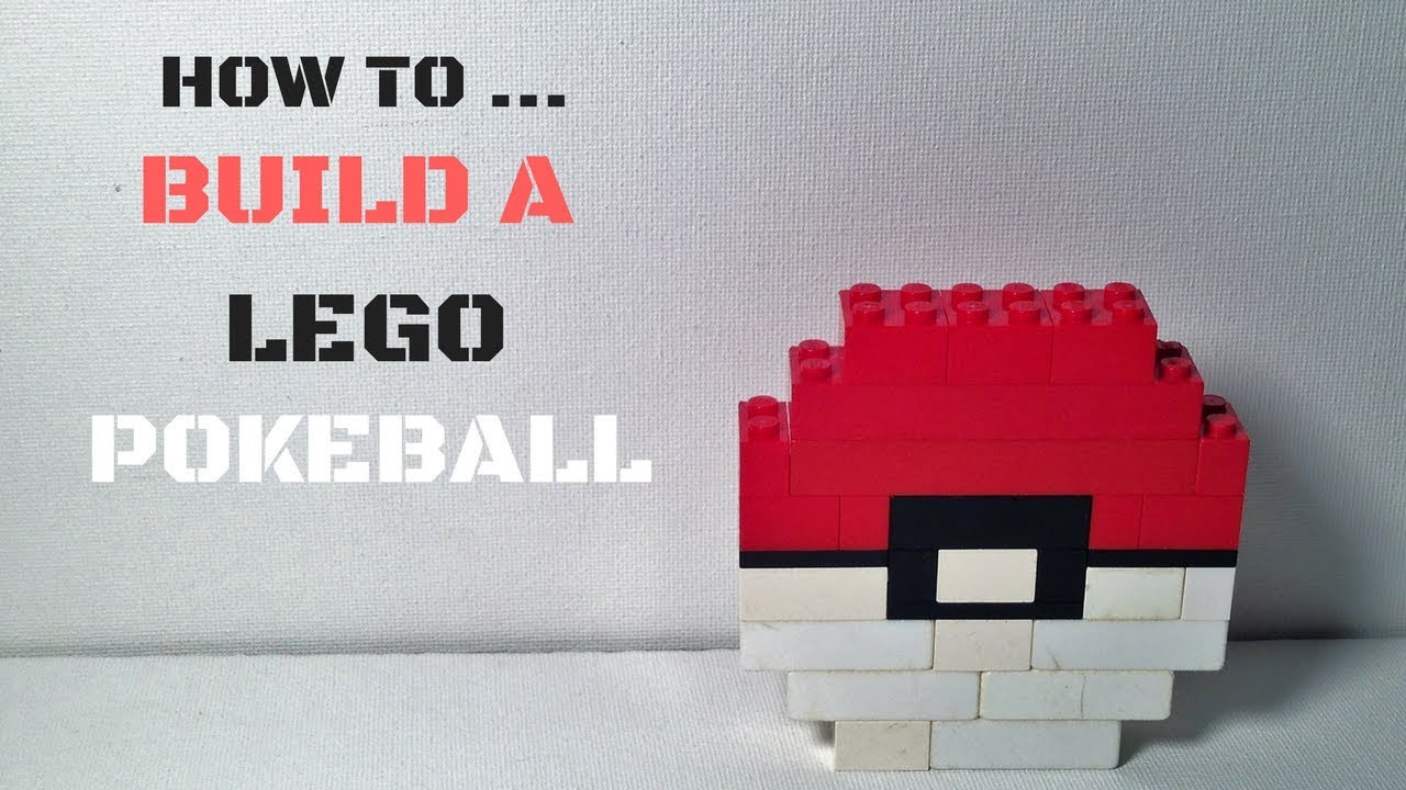 How To Build A Lego Pokeball 