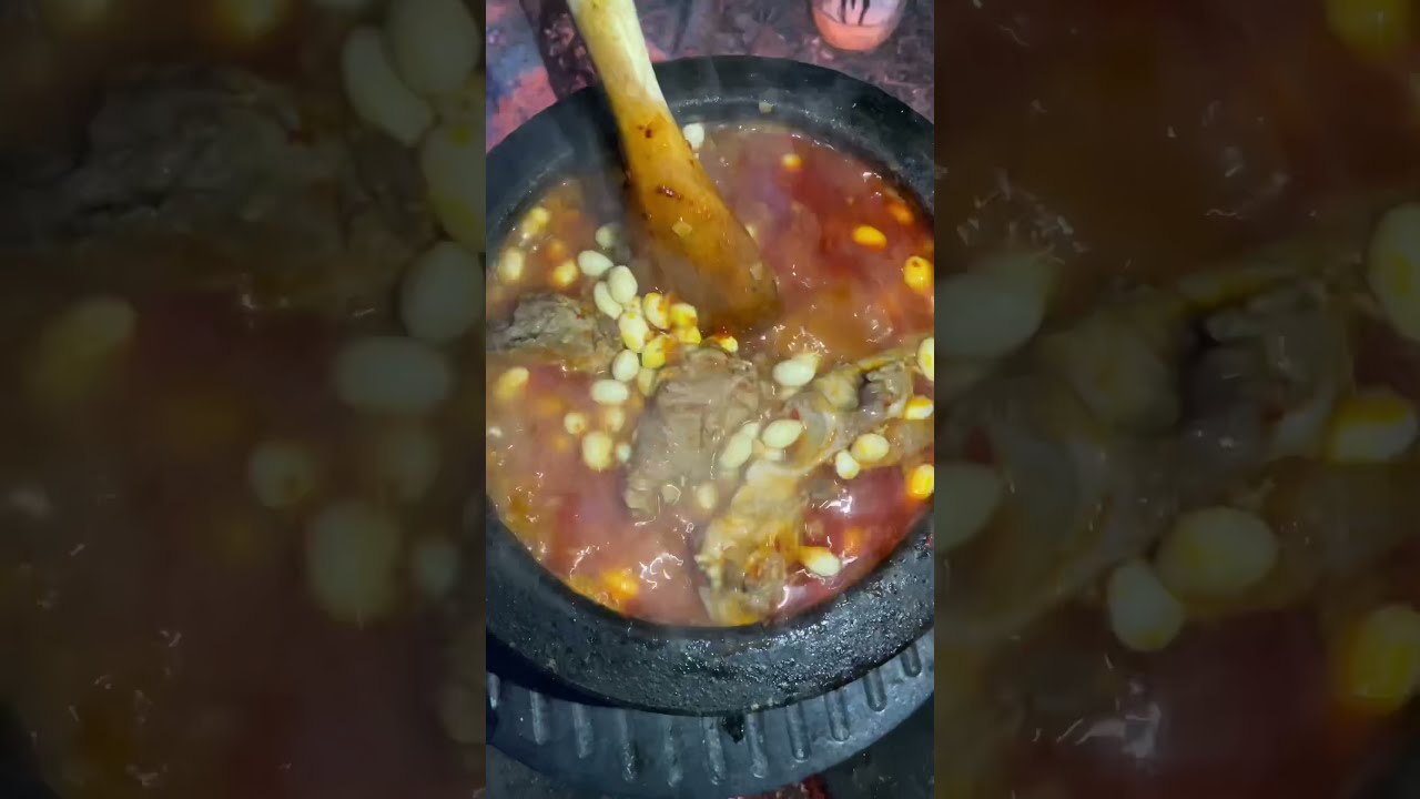 KURU FASULYE TARİFİ ????️  NASIL YAPILIR ????  GÜVEÇTE YAPIMI ???? EASY CAMP MEALS ▶️ ÇADIR KAMPI #shorts