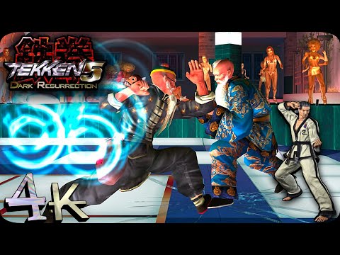 Wang Jinrei Taekwondo Tekken 5 Dark Resurrection 4K 60 FPS
