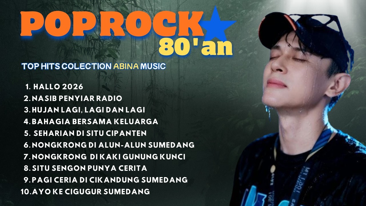 POP ROCK NUANSA 80an CERIA! - Lagu Paling Asik Buat Nongkrong & Perjalanan Santai