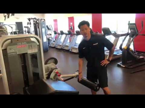 StarTrac Lying Leg Curl Tutorial - Barry University