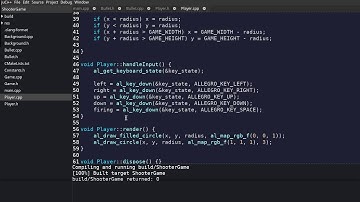 Shooter Game Tutorial With C++ and Allegro 5 - 05: Player Bullets