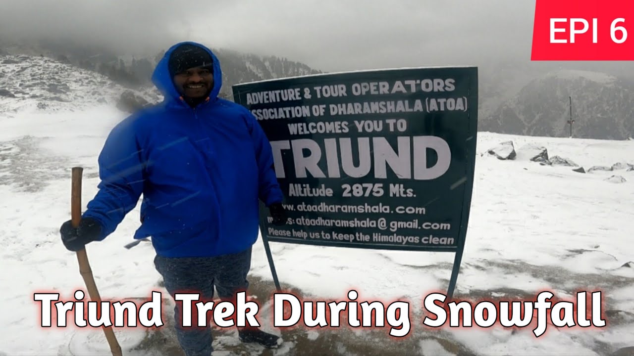 Triund Trek In Winters | Triund Trek Complete Information | Triund Trek Travel Vlog | Triund |