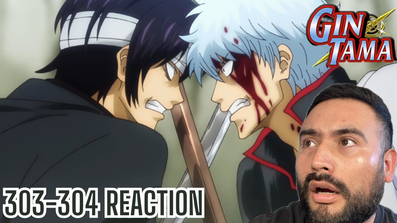 GINTOKI VS TAKASUGI BEGINS! Gintama Episode 303-304 REACTION - YouTube