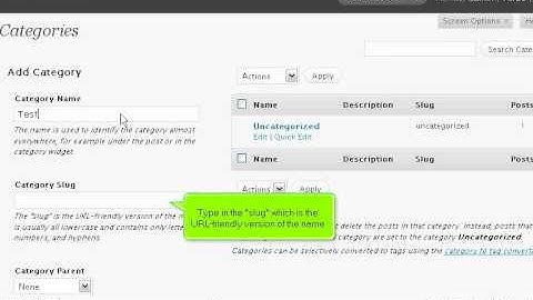 How to manage categories in WordPress - Wordpress Tutorials at KVCHOSTING.COM