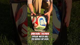 FIFA World Cup 2026 Unboxing Official Match Ball Pro Trionda - Adidas review JD8021