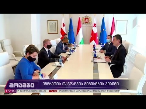 უნგრეთის თავდაცვის მინისტრის ვიზიტი