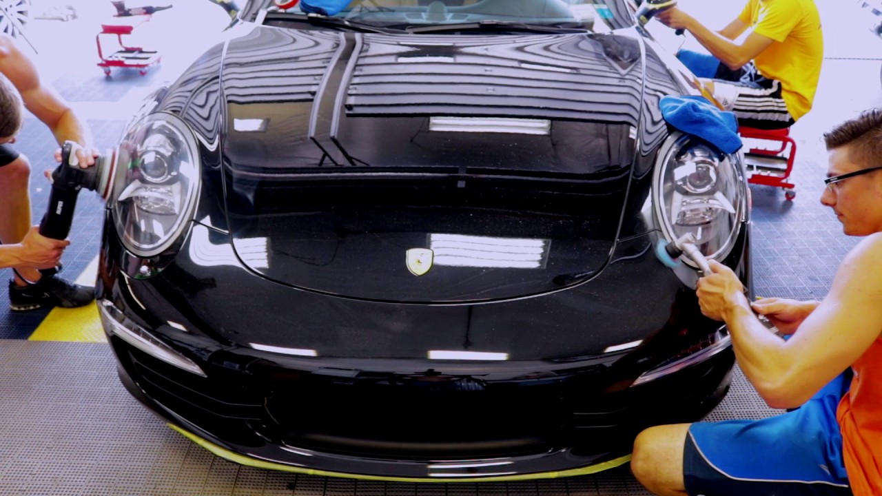 Porsche 911 Cab Paint Correction YouTube