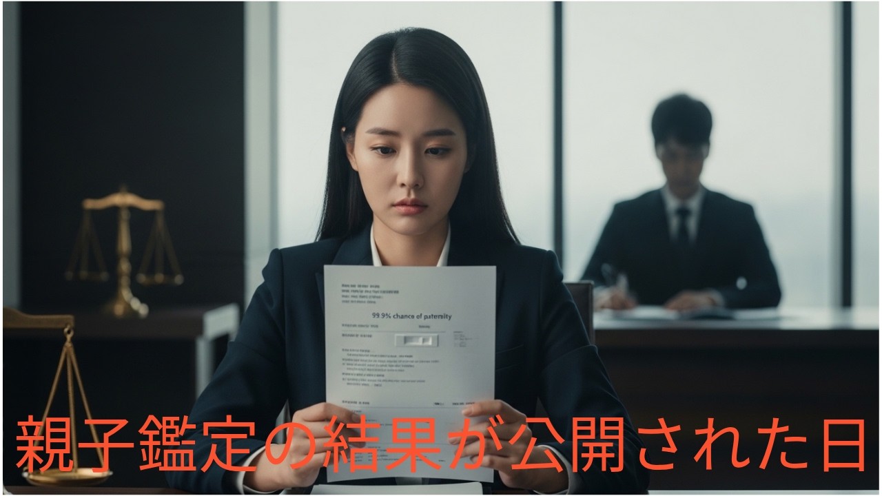 親子鑑定の結果が公開された日