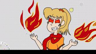 Speedpaint Lisa, Half Vampirefire Mage