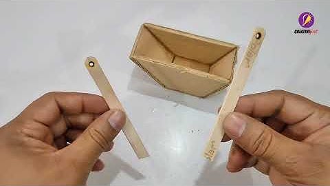 Homemade walking Robot | DIY DC motor projects Idea