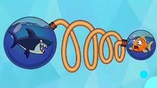save the fish / pull the pin updated level fish save game pull the pin android game / mobile game 81 screenshot 2