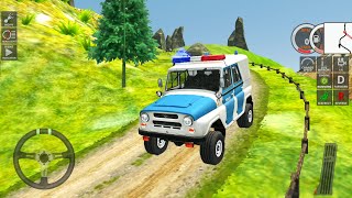 Offroad Police Cars Drive Sim - Prisoners Transportation Simulator #7 - Android Gameplay screenshot 5