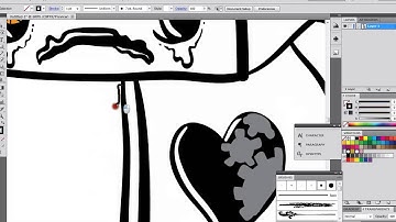 Sad Robot Illustration time lapse