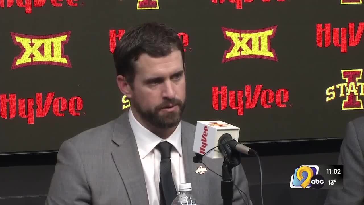 Iowa State introduces new head football coach