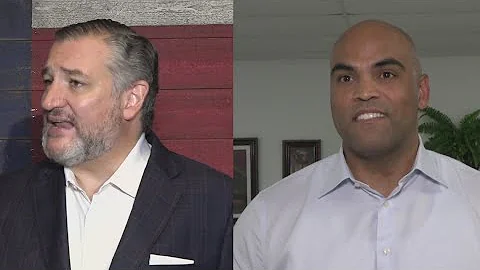Senator Ted Cruz and challenger Congressman Colin Allred set to face off in their first televised de