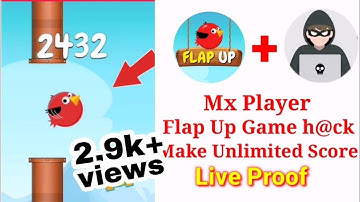 Mx Player Flap Up Mod Apk || Mx Player All Games Hack Trick || Mx Player New Game Hack Mod Apk