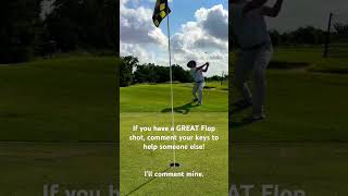 The Key to a Flop Shot is… Add yours, golfers 🍿 #golf #golftips