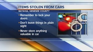 Items stolen from cars in Batavia screenshot 4