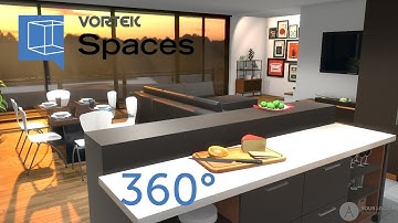 Modern House 360° - VORTEK Spaces project from SketchUp