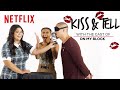 On my block cast kiss a bear pizza  more  kiss  tell  netflix