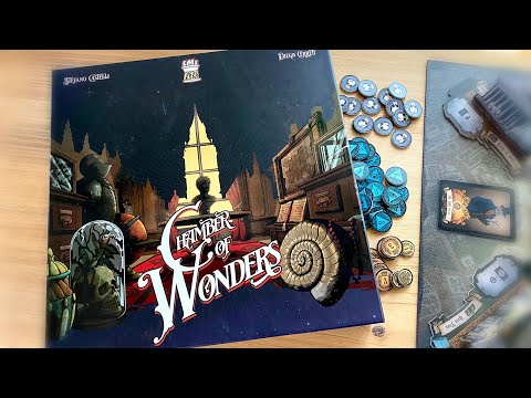Chamber of Wonders: Materiali & Setup - Ludus Magnus Studio - Gioco da Tavolo su Kickstarter