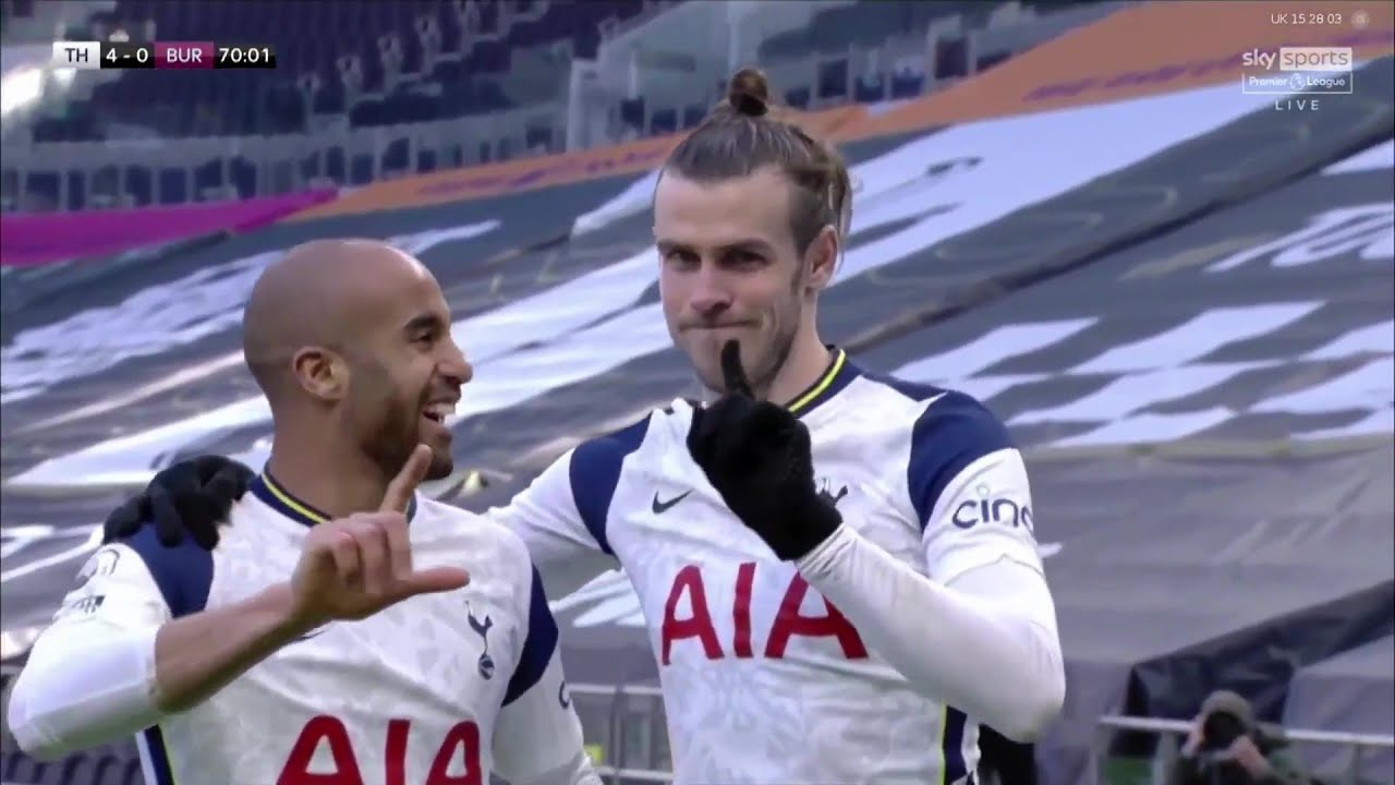 Gareth Bale vs Burnley (Home) 28/02/2021 | 2 Goals & 1 Assist 🔥