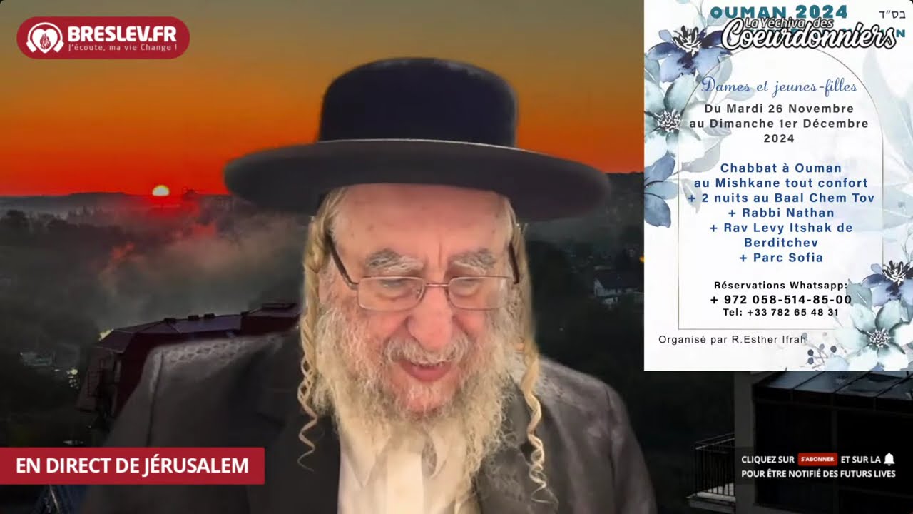 Torah 60 Biour Halikoutim- 30 oct -Breslev-