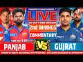 🔴 PANJAB VS GUJARAT4TH 2nd Innings PBKS BAT IPL2026 LIVE SCORE DISCUSS &HINDI COMMENTARY