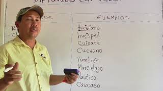 DIPTONGOS CON TILDE  ¿QUÉ DIPTONGOS LLEVAN TILDE?