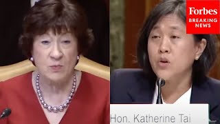 ‘Going To Try For The 3rd Time To Get Answers...’: Susan Collins Grills Trade Rep. Katherine Tai