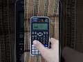 Casio fx-991EX: Ideal for Stats Students π