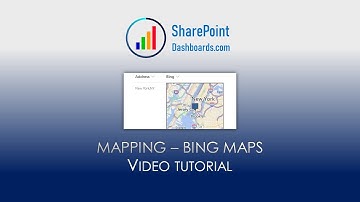 Mapping with Bing Maps in SharePoint Online Microsoft Lists Modern List View