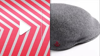 How to embroider on the side of a cap with a clamp frame - Brother PR embroidery series