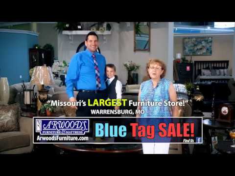 Arwood S Missouri S Largest Furniture Store Blue Tag Sale 2017