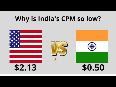 What Is The Lowest Cpm On Youtube In India