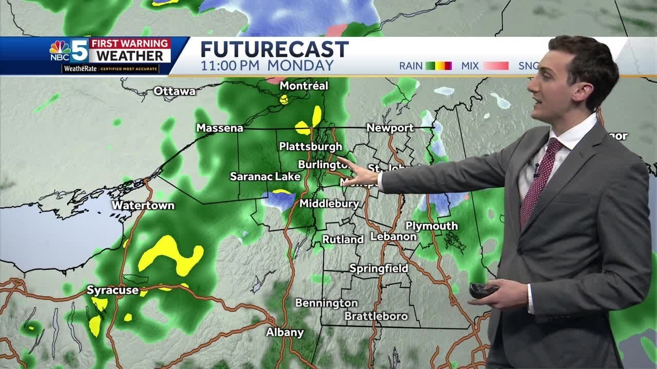 Video: Showers return Monday night (11-05-23) - YouTube