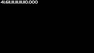 Numbers 0 to 100 quintillion