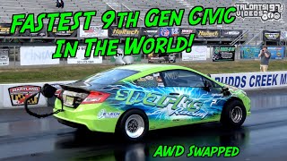 SPARKS RACING - Fastest 9th Gen Civic In The World! 8sec AWD Swap
