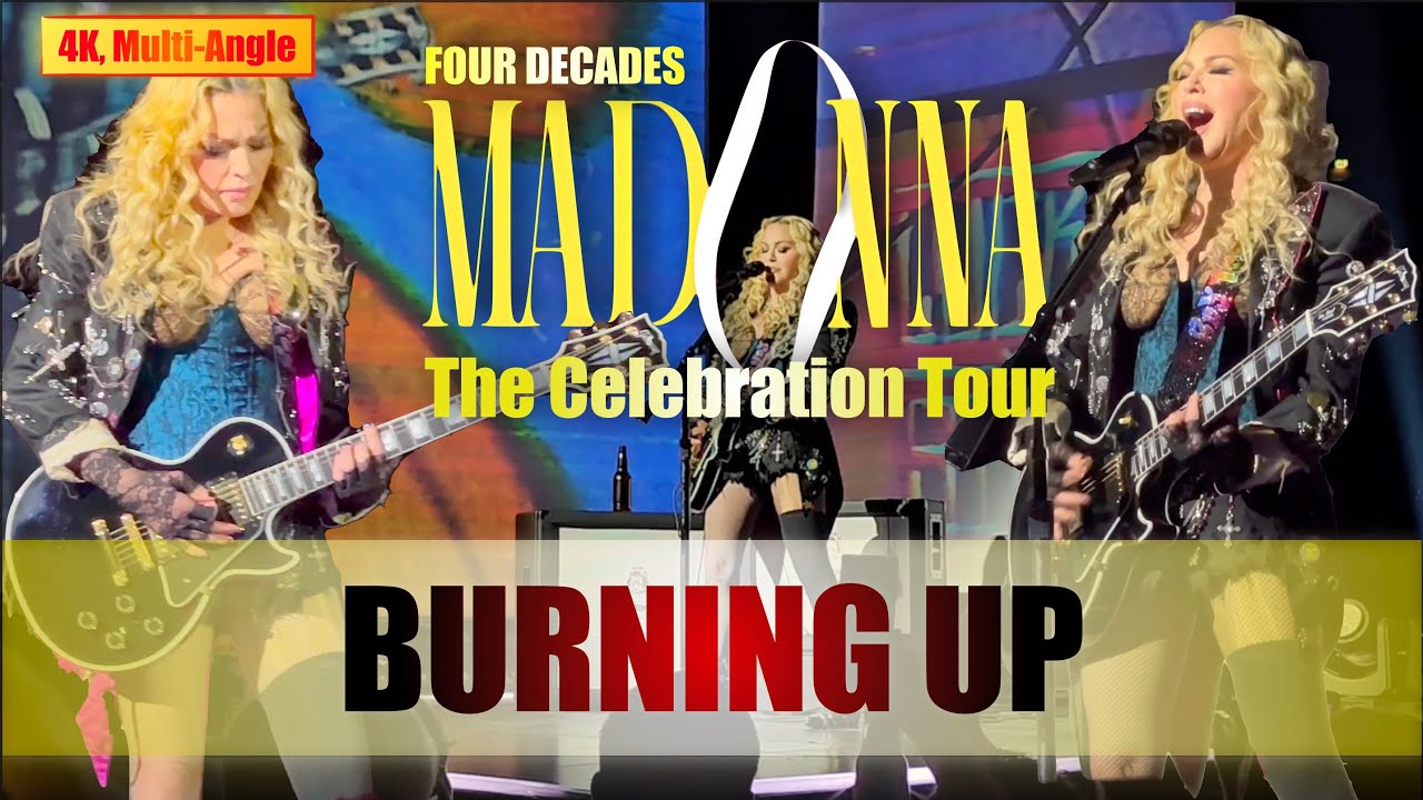 Madonna - BURNING UP - The Celebration Tour Cologne - YouTube