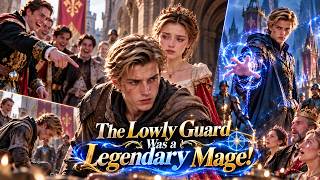They Mocked the Lowly Guard for Loving a Princess—Never Knowing He Was a Legendary Mage!#drama