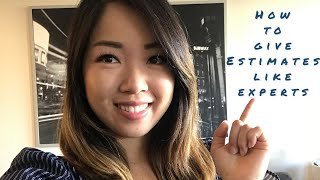 Famous How to give estimates like experts! Wealth