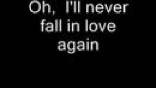 I'll Never Fall In love Again by Gail Blanco chords