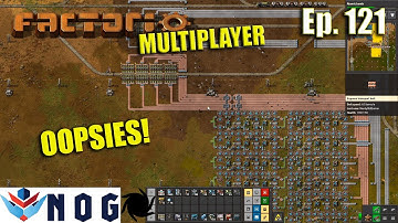 Factorio Multiplayer with STHedgehog Ep121 | I Made a Boo boo