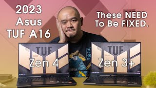 These need TO BE FIXED... ASAP - Asus TUF A16 2023 FA617XS & FA617NS 1 Month Plus Review