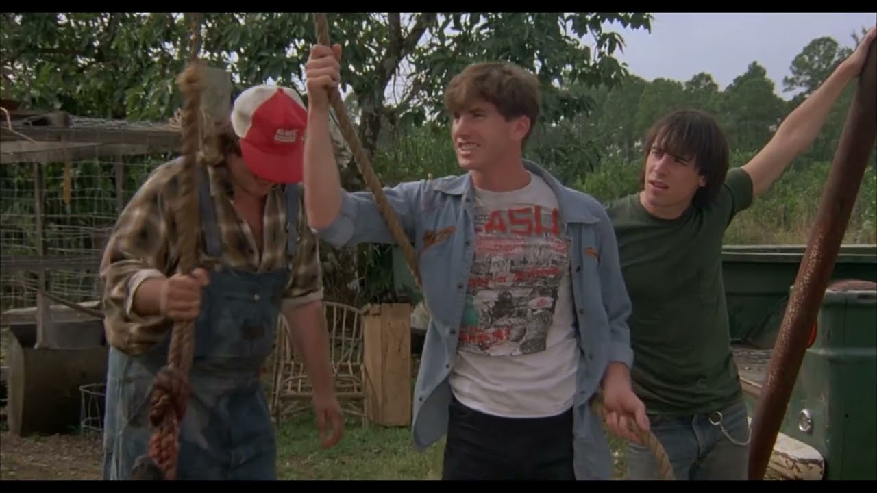 The New Kids (1985) Dutra Slaps Joe Bob